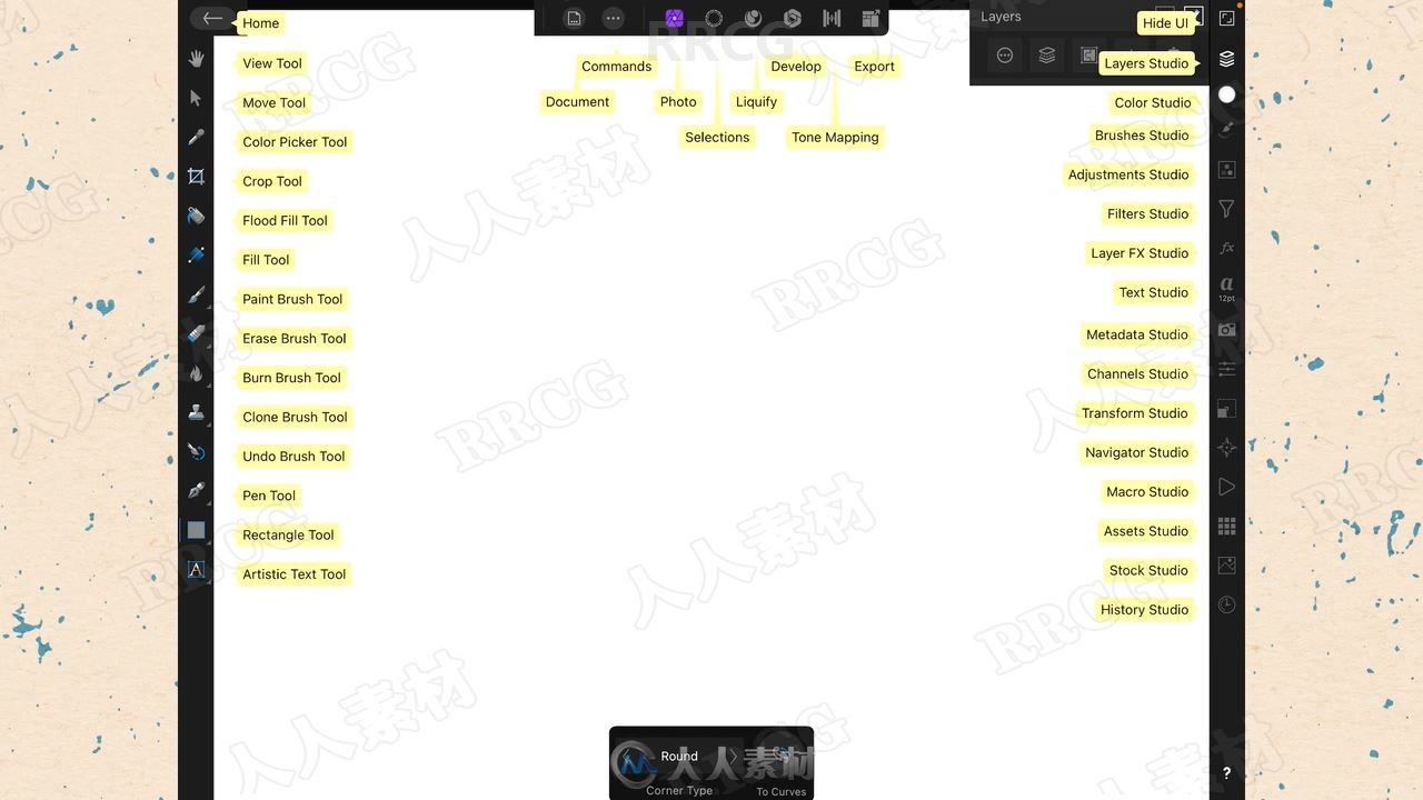 IPAD版Affinity Photo照片构图技术视频教程