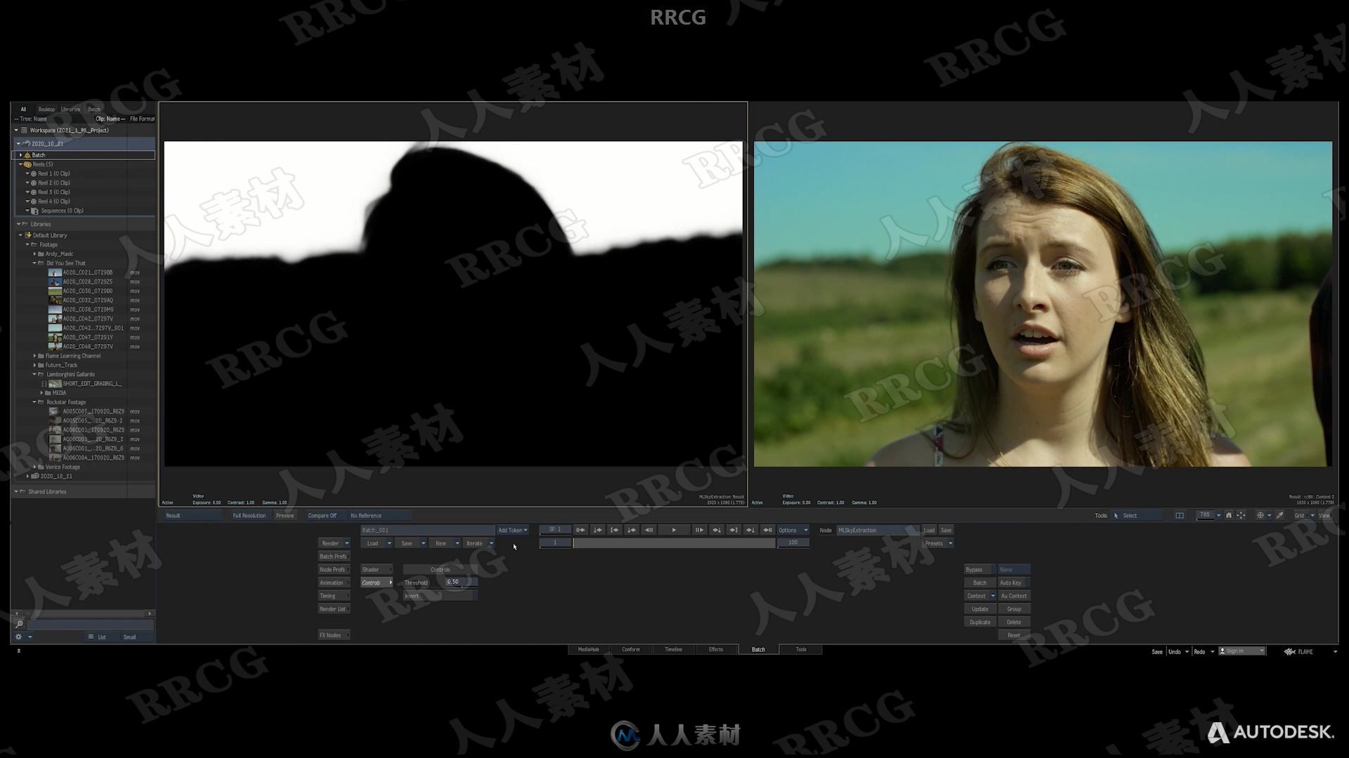 Autodesk Flame高端电影剪辑和特效制作软件V2025.0.1 Mac版