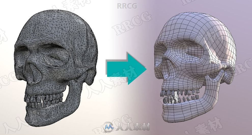 Exoside QuadRemesher自动重拓扑C4D插件V1.1版