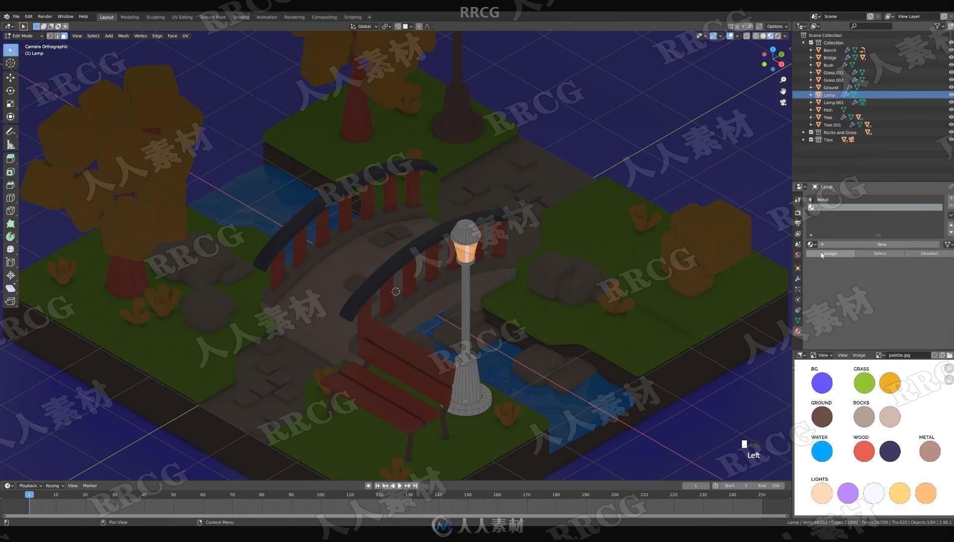 Blender 3D卡通渲染风格建模技术实例训练视频教程