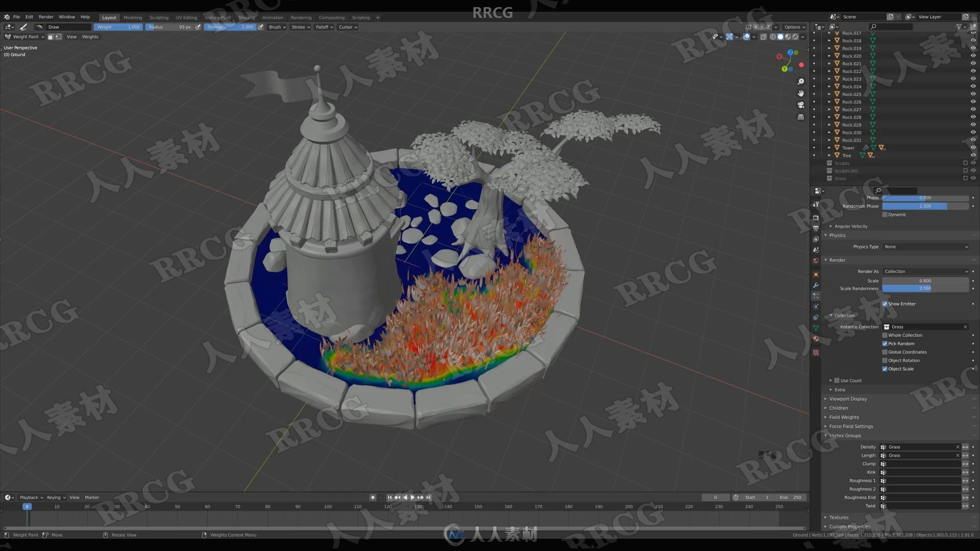 Blender 3D卡通渲染风格建模技术实例训练视频教程