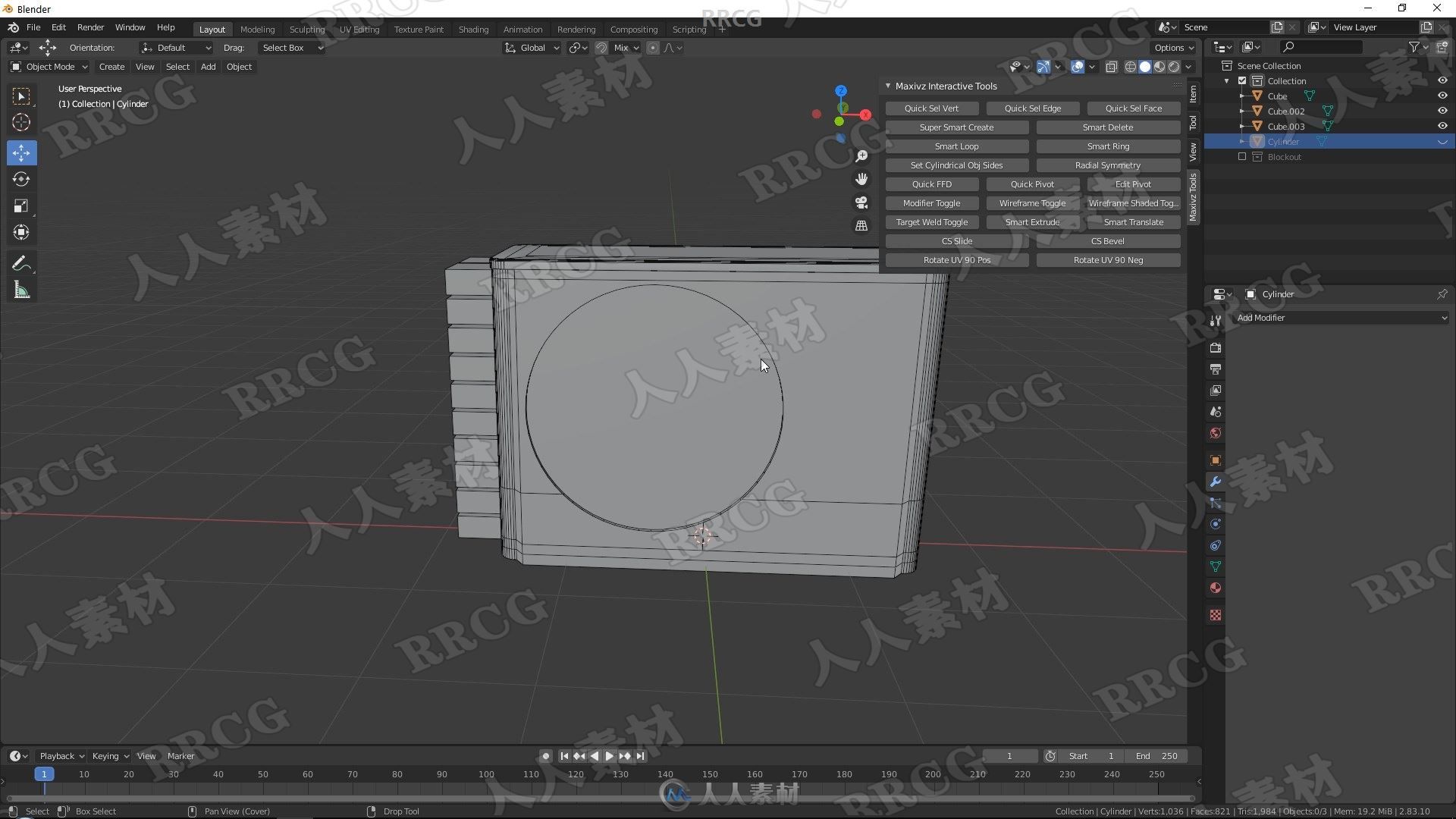 Blender游戏道具资产超详细完整制作工作流程视频教程