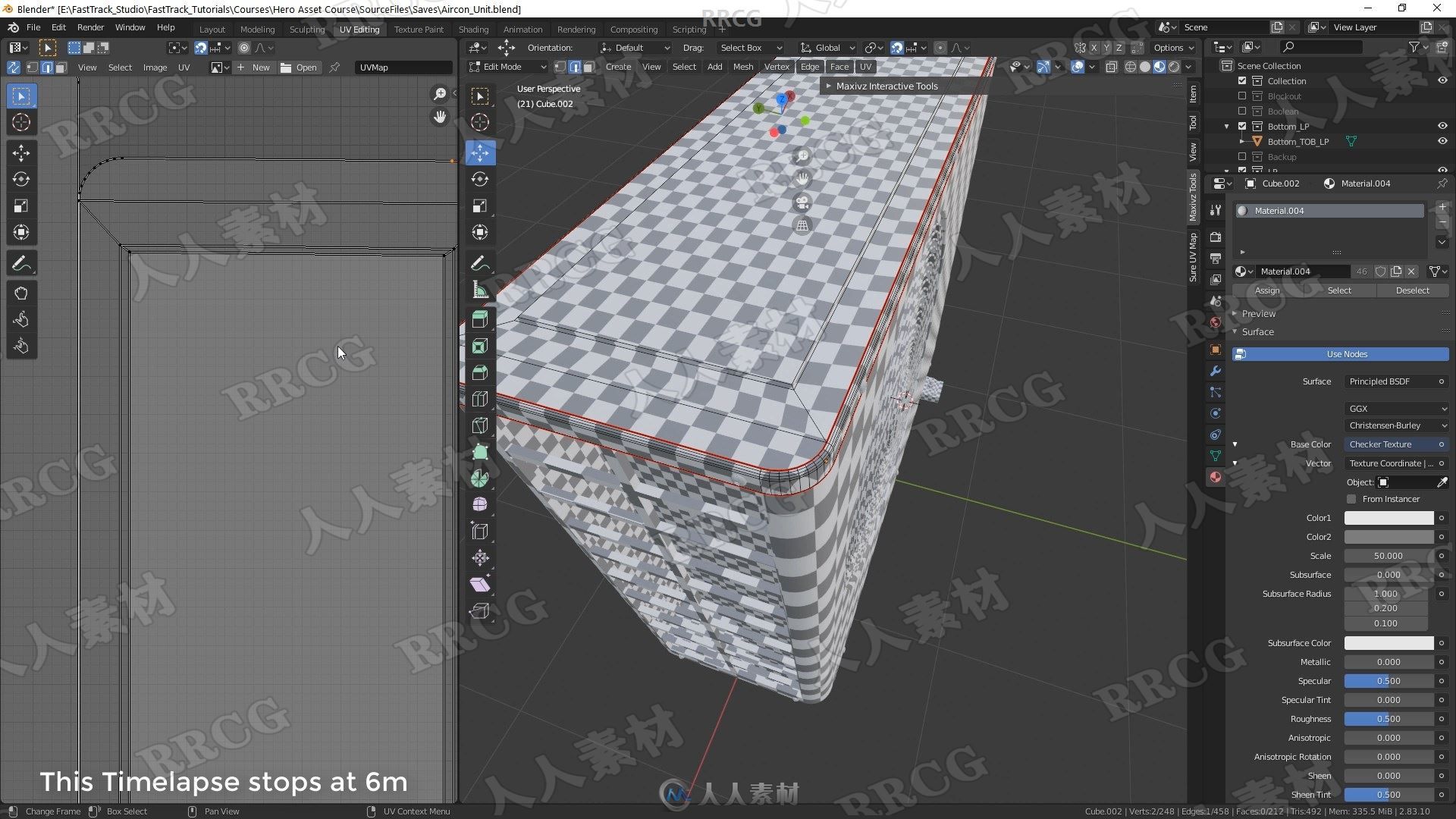 Blender游戏道具资产超详细完整制作工作流程视频教程