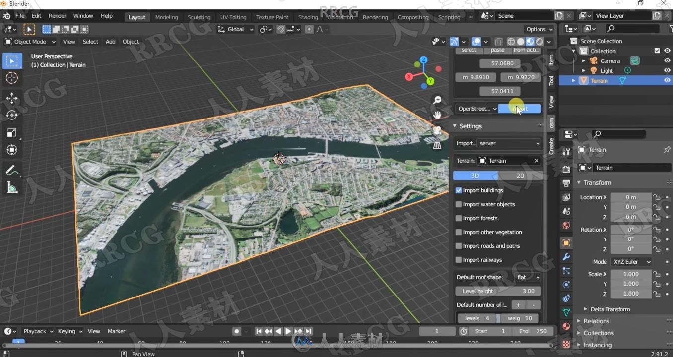 【中文字幕】Blender城市建筑景观建模大师级训练视频教程