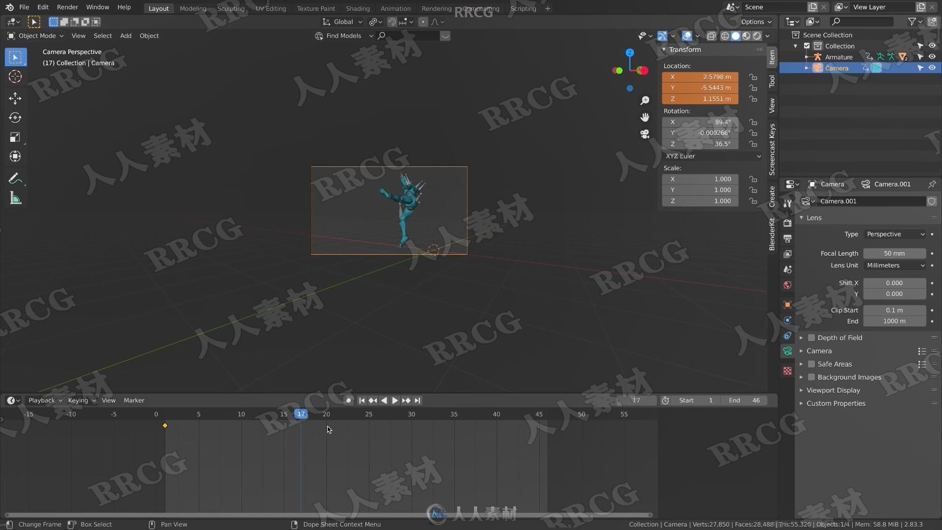 Blender动画基础核心技术训练视频教程