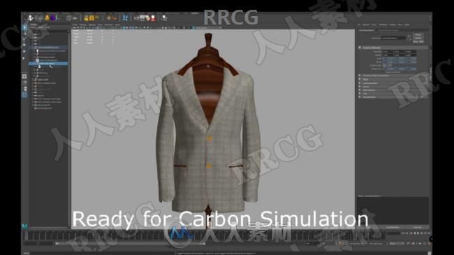 Numerion Carbon服饰布料模拟Maya插件V2.15.1版