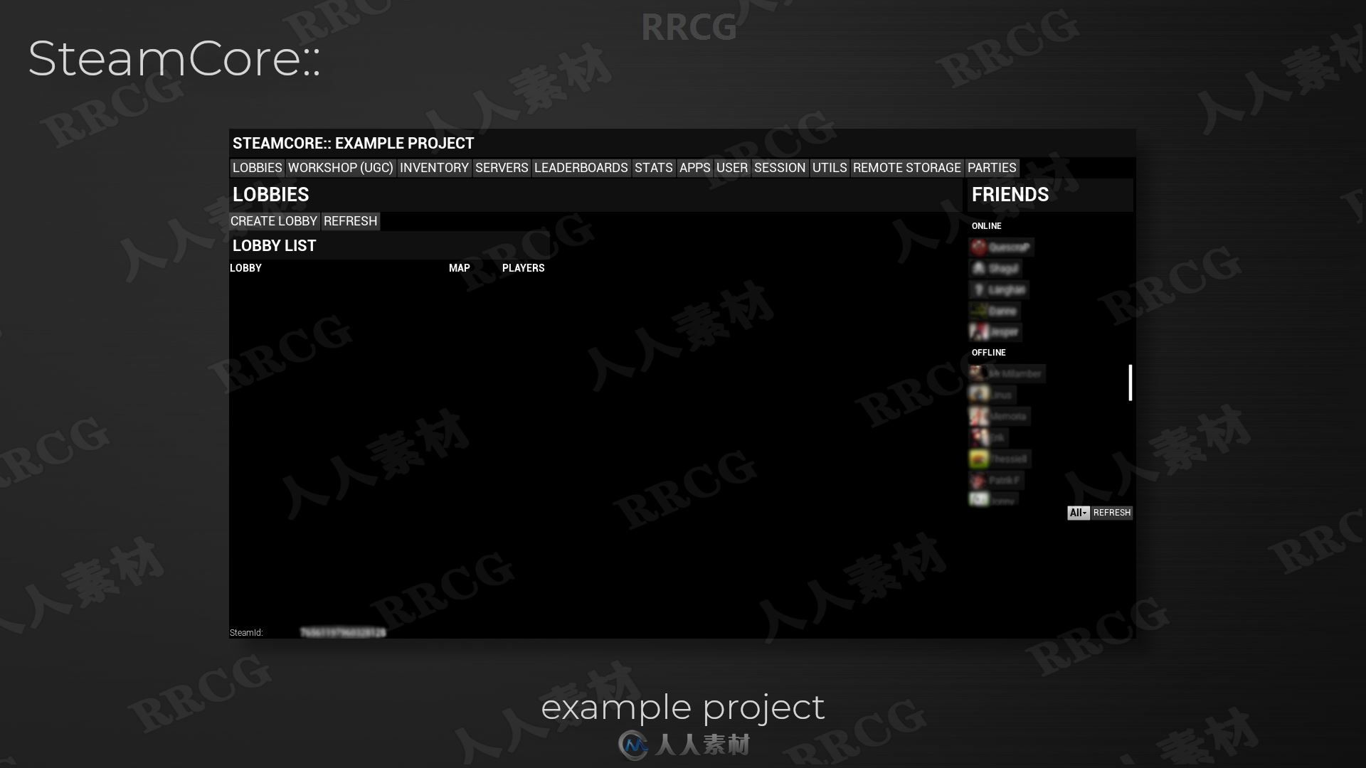 将 Steam与蓝图结合使用Unreal Engine游戏素材资源