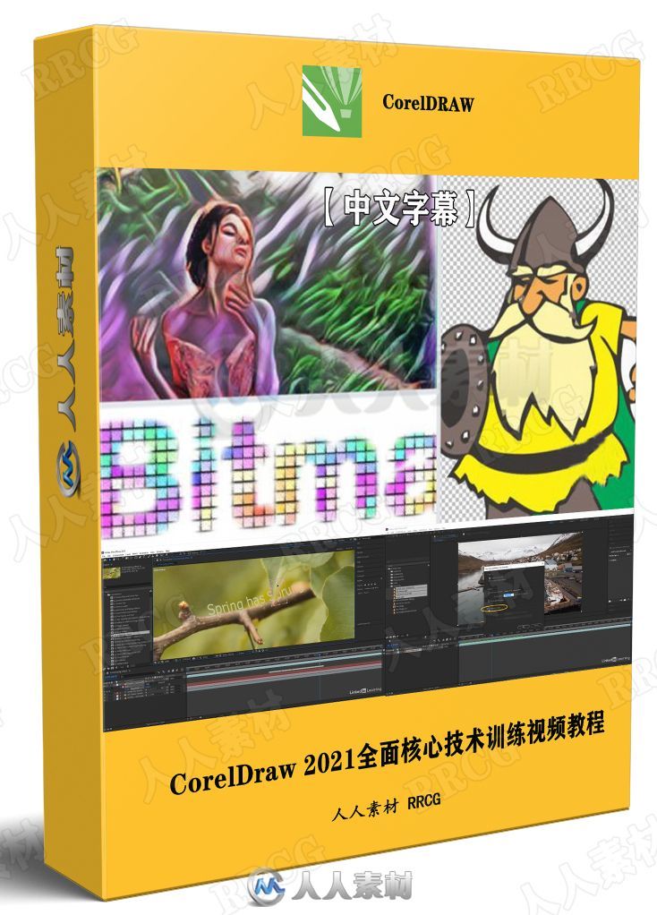 【中文字幕】CorelDraw 2021全面核心技术训练视频教程