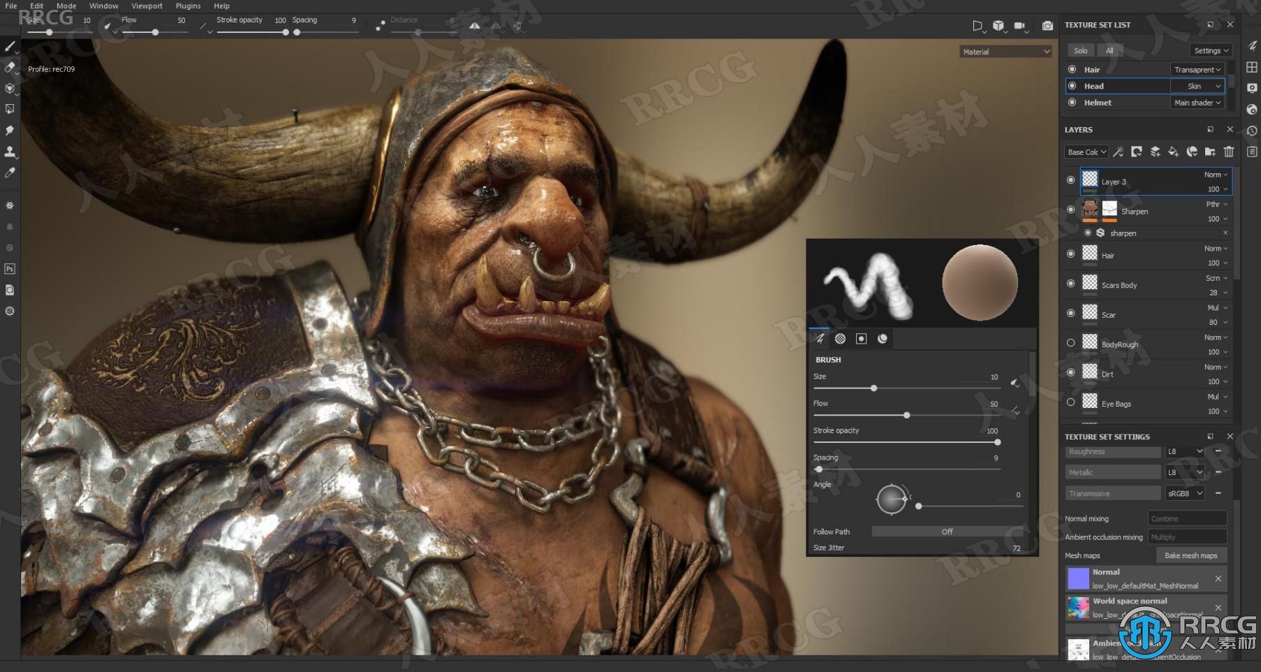 Substance 3D Painter三维纹理材质绘画软件V7.2.1.1120版