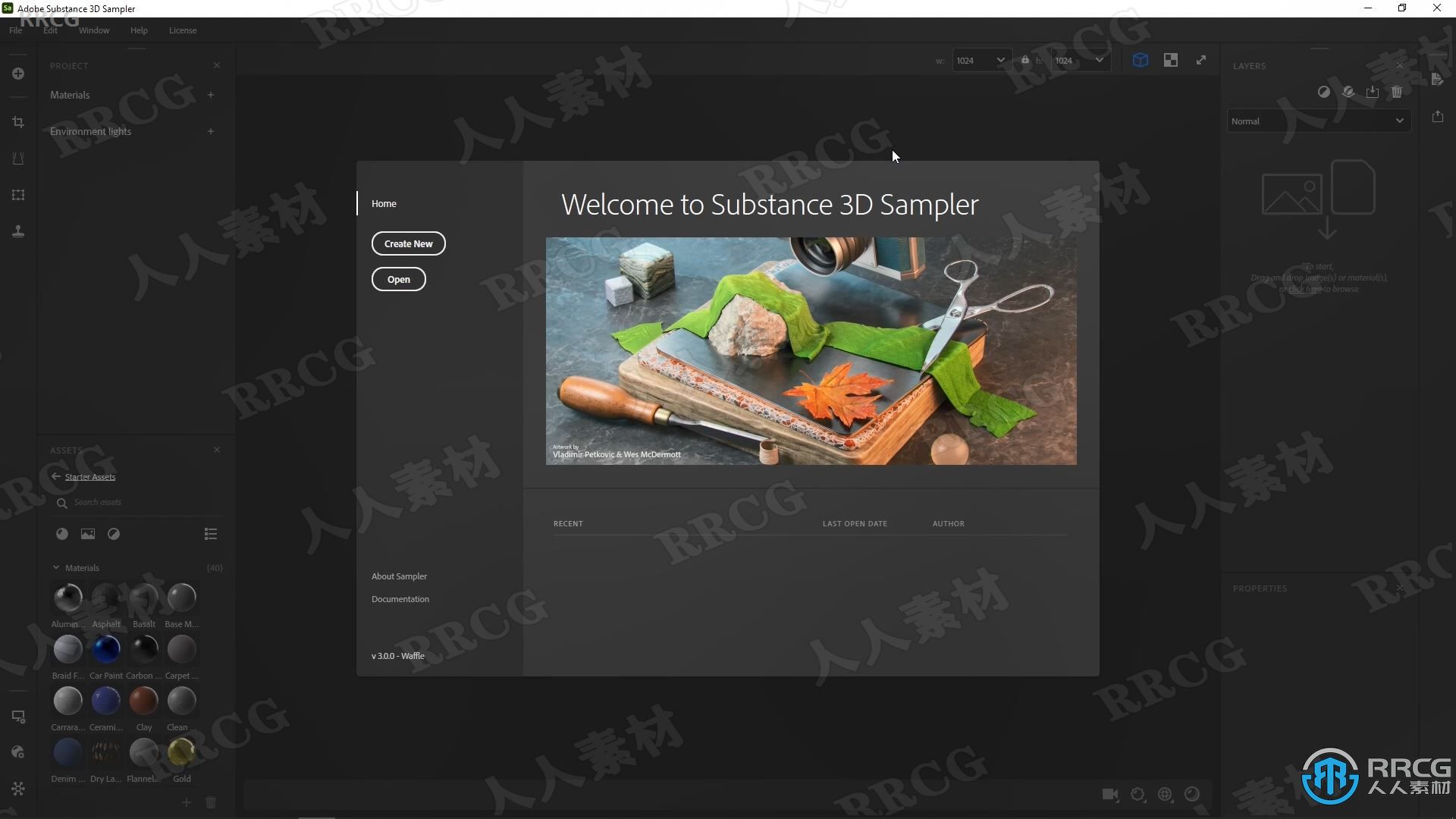 Substance 3D Sampler材质制作软件V4.1.1.3261版