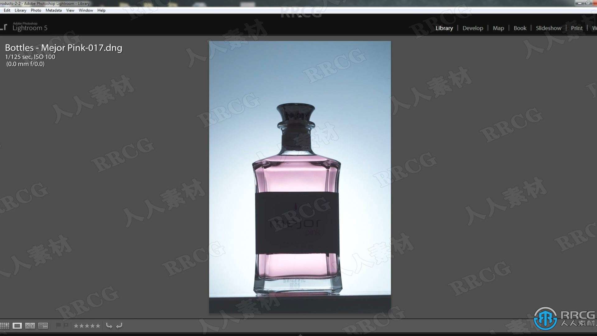 香水饮料等液体瓶装摄影及后期修饰处理制作实例视频教程