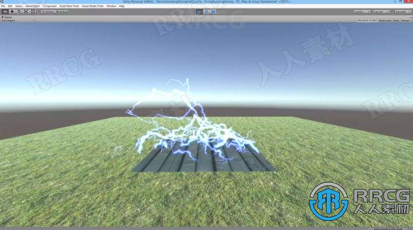 雷鸣电闪程序粒子视觉特效工具Unity游戏素材资源