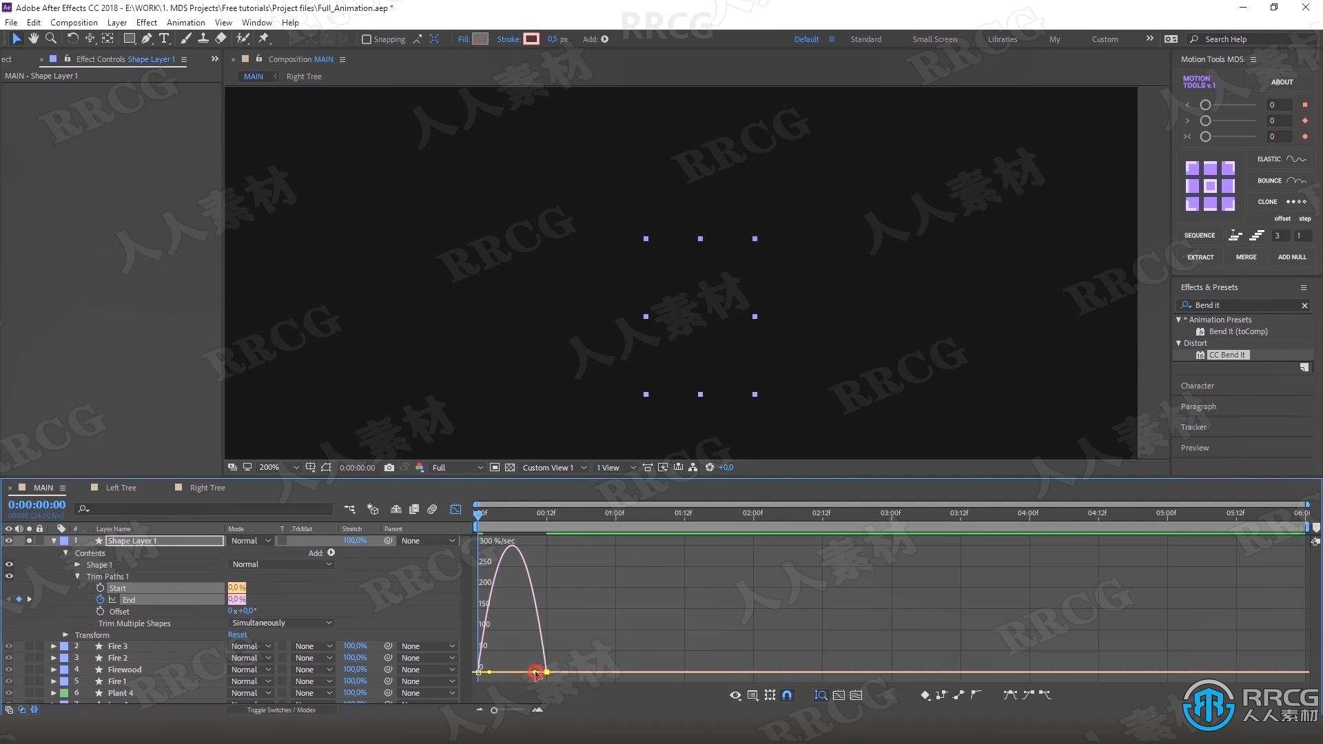 AE初学者制作动画基础知识技巧工作流程视频教程