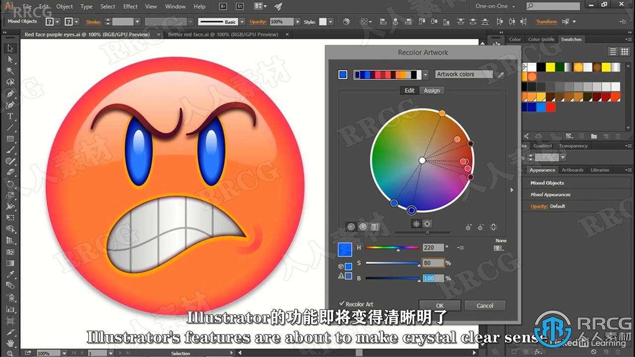 【中文字幕】Illustrator CC 2021一对一高级技能训练视频教程