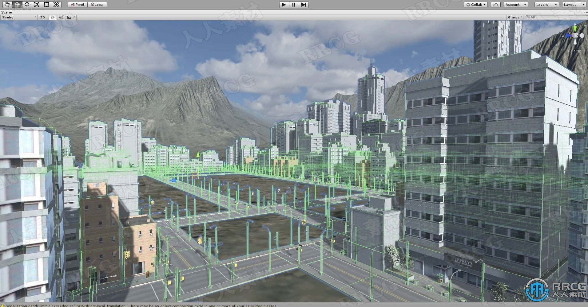 SceneCity城市建筑景观场景Blender插件V1.9.1版