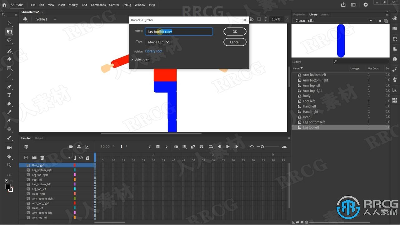 Adobe Animate初学者创建矢量角色图形动画视频教程