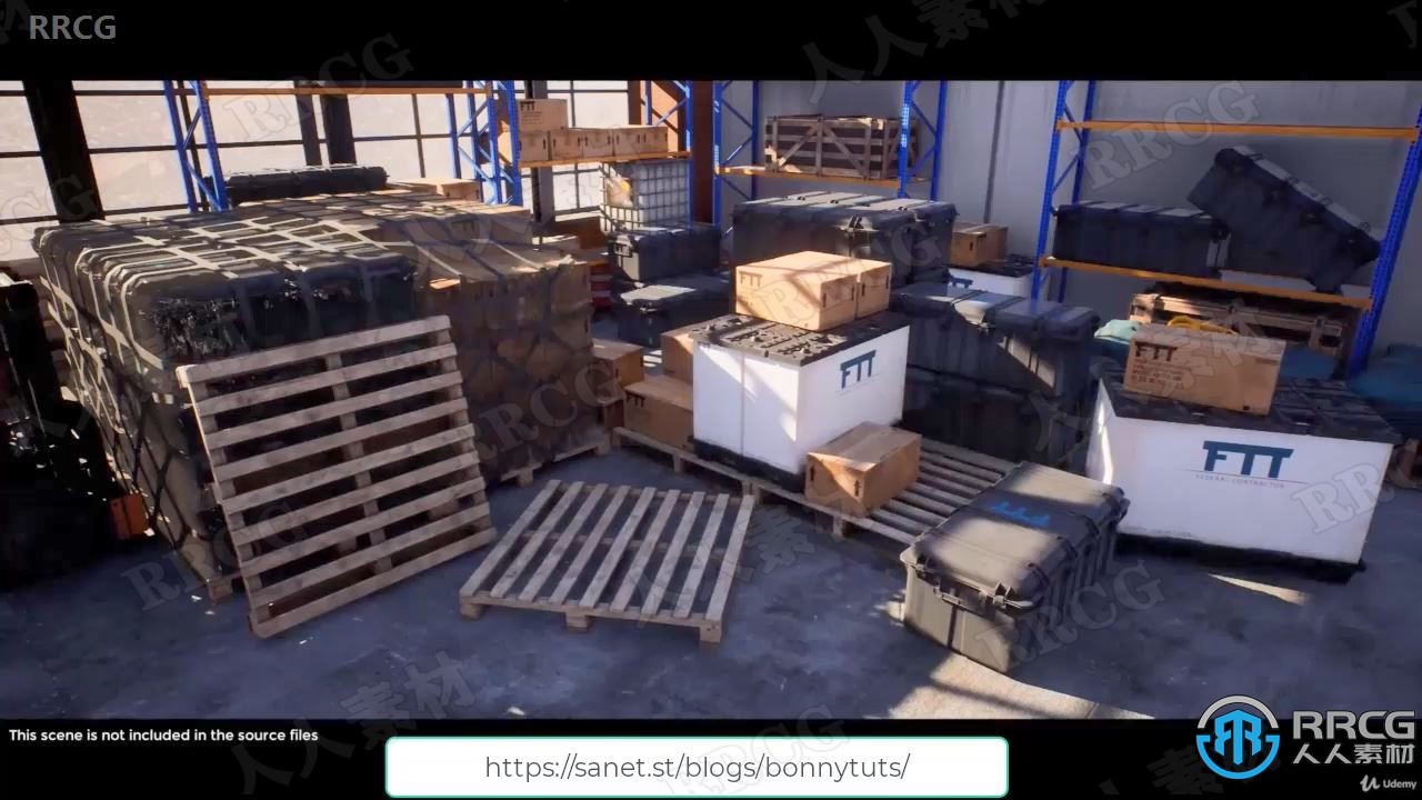 Blender和Marmoset军事游戏素材资产完整制作视频教程