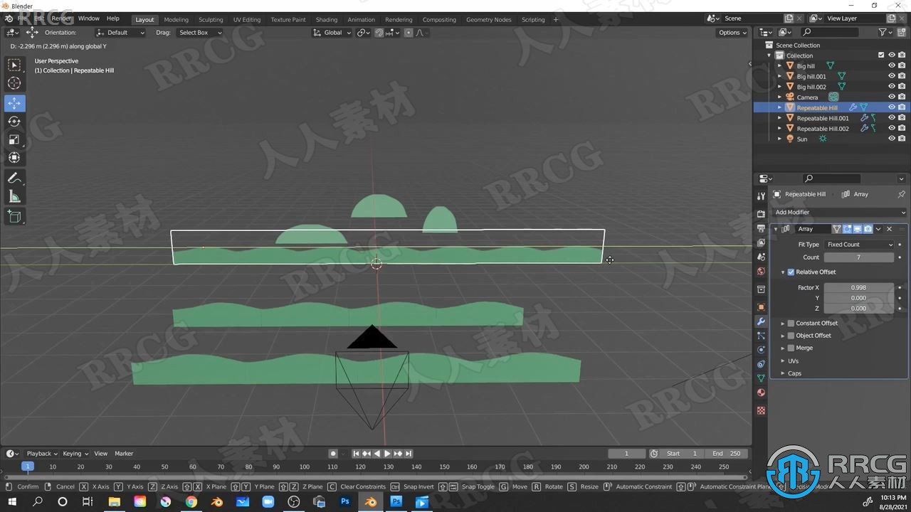 【中文字幕】Blender多维平面卡通动画制作技术视频教程