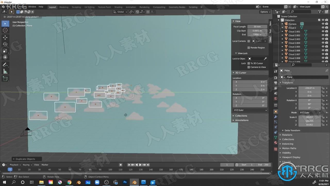 【中文字幕】Blender多维平面卡通动画制作技术视频教程