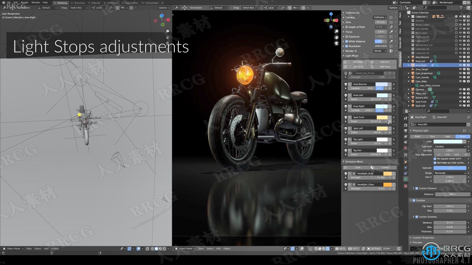 Photographer物理灯光设置Blender插件V5.3.4版