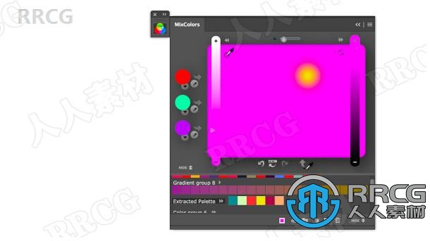 Anastasiy发布MixColors 4.0版 增加了提取和自动命名调色板选项