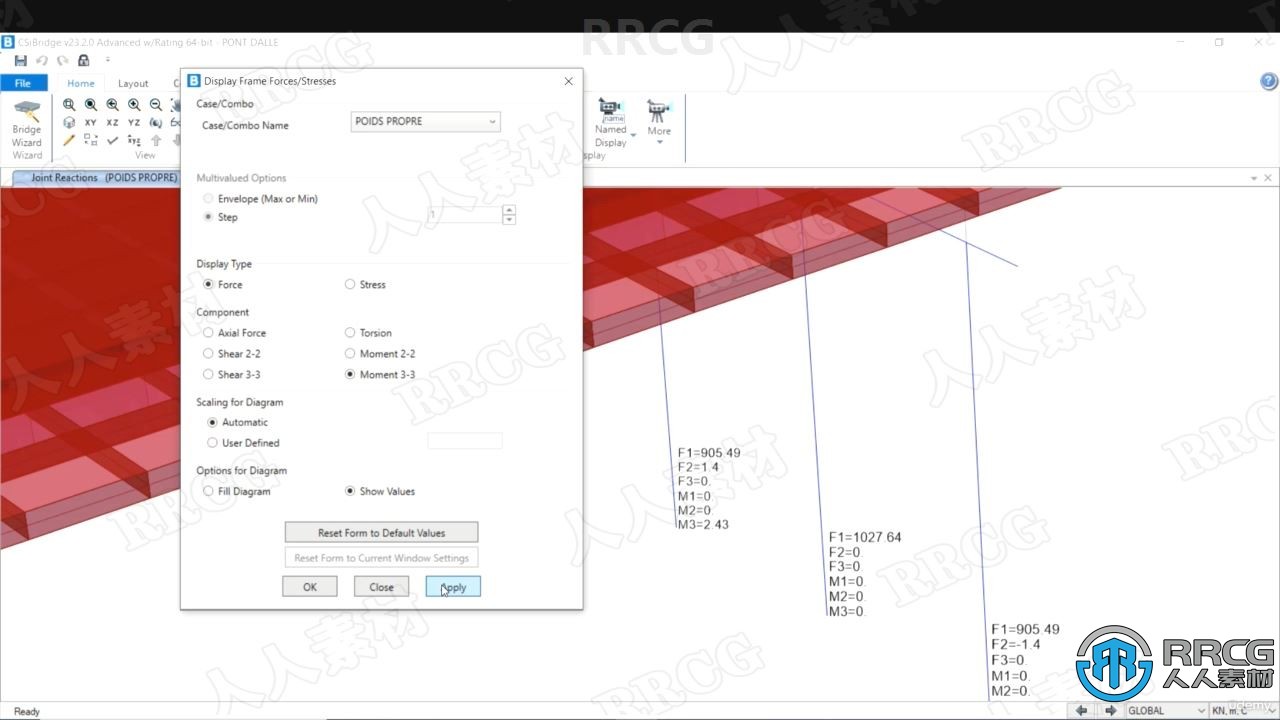 CSI Bridge创建桥梁的几何形状建模工作流程视频教程