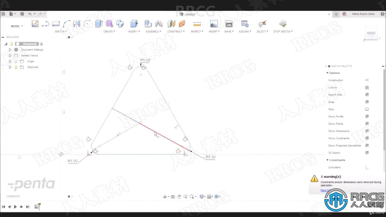 Autodesk Fusion 360 基本建模技术工作流程视频教程