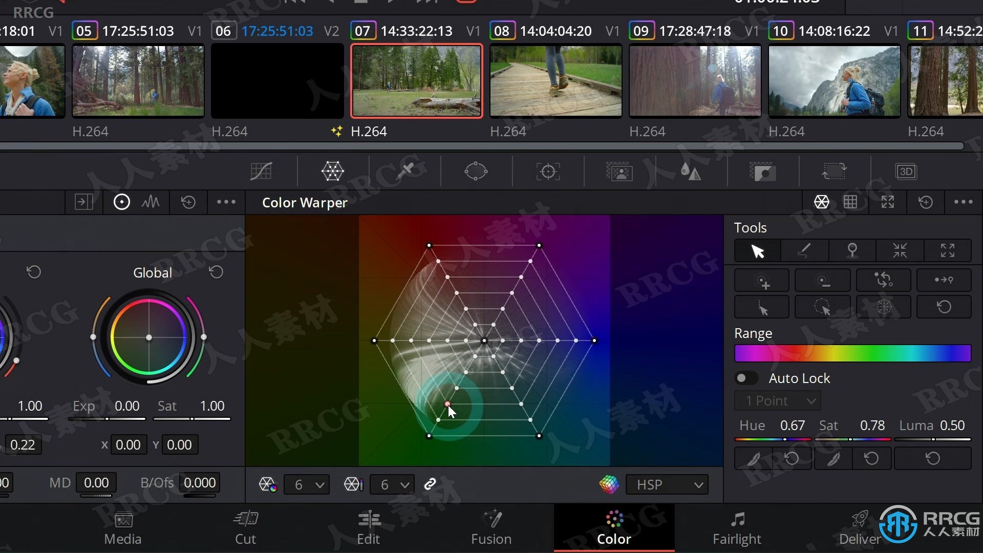 DaVinci Resolve 17视频编辑调色综合技能大师班视频教程