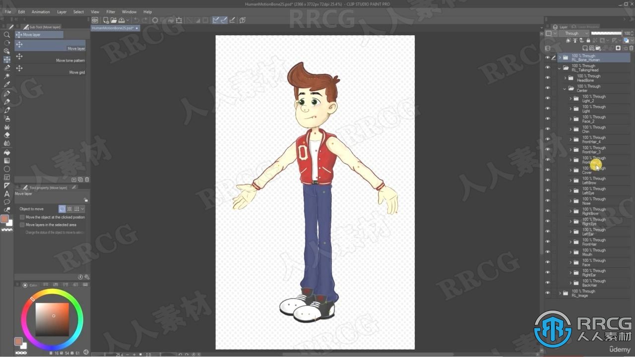 Cartoon Animator4创建2D 角色图形动画视频教程