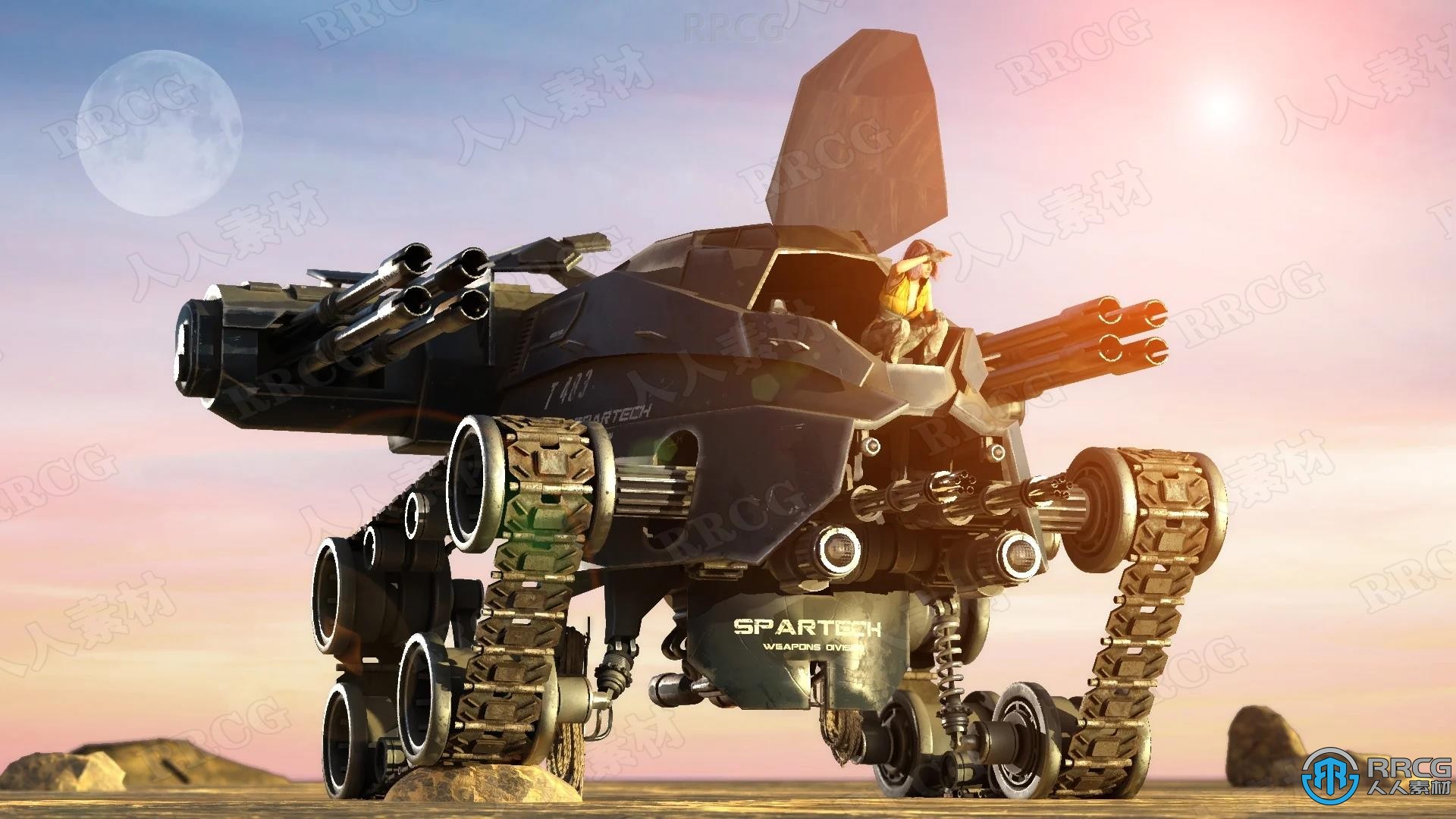 科幻巨型战车未来图片