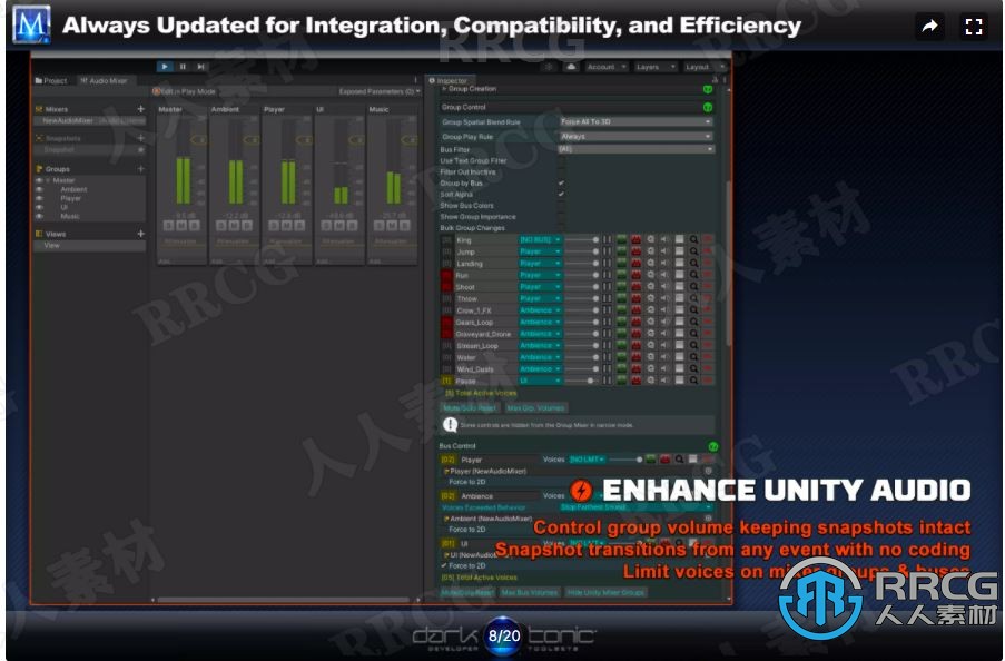 主音频AAA音效工具Unity游戏素材资源