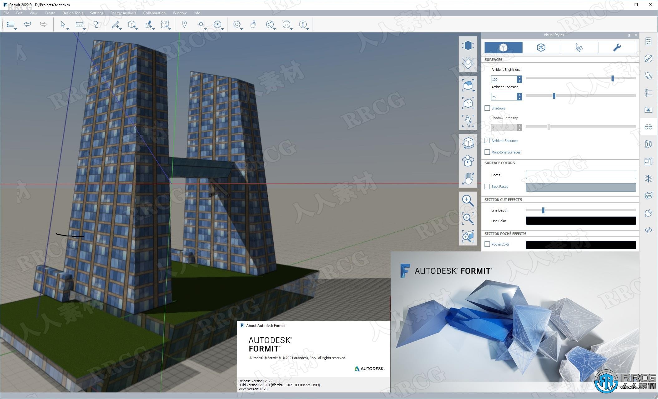 Autodesk FormIt Pro建筑设计软件V2022.1.0版