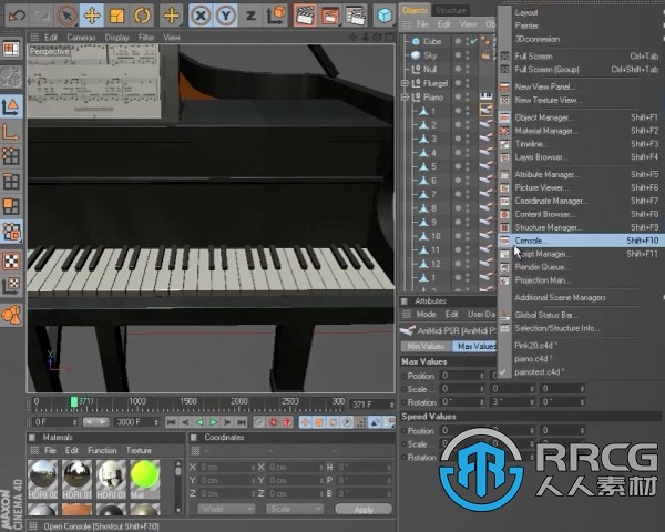 Nitro 4D Animidi音乐控制动画C4D插件V1.1版