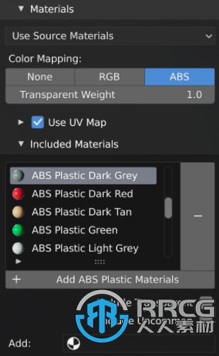 Abs Plastic Lego Materials逼真乐高塑料材质Blender插件V3.0版