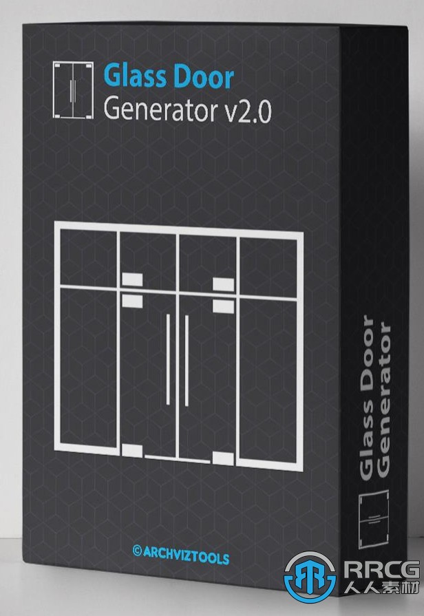 Glass Door Generator玻璃门生成器3dsmax脚本V2.0版