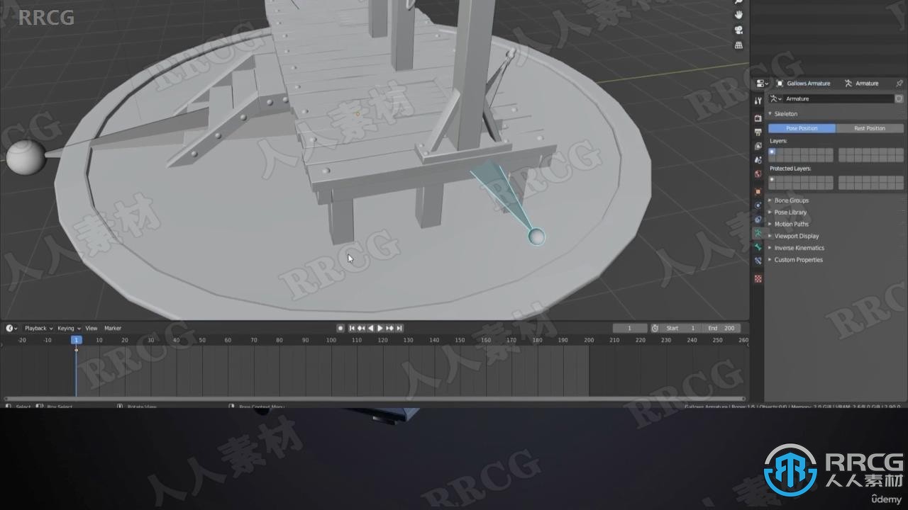 Blender与UE5制作3A级优质游戏道具技术视频教程