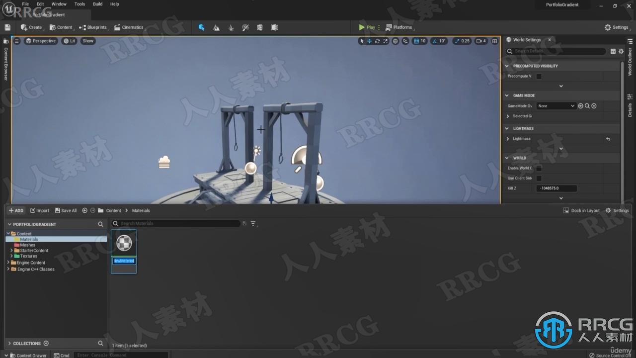 Blender与UE5制作3A级优质游戏道具技术视频教程