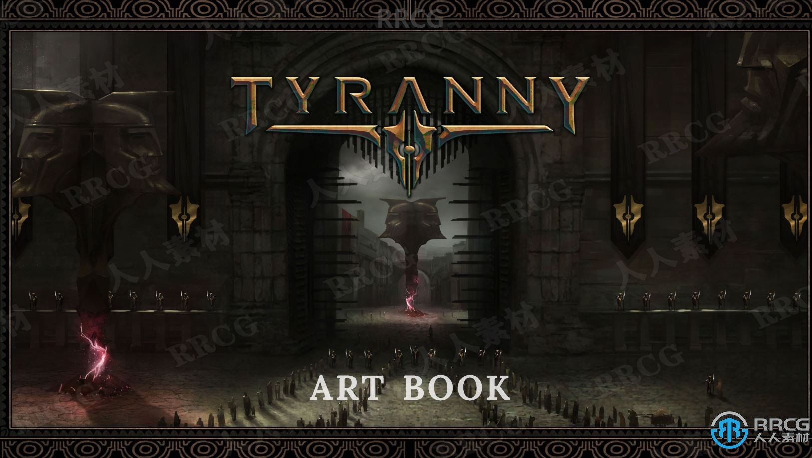 《Tyranny》经典风格RPG游戏官方设定画集