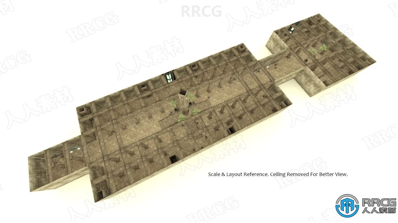 古代神秘地下墓穴环境场景3D模型合集