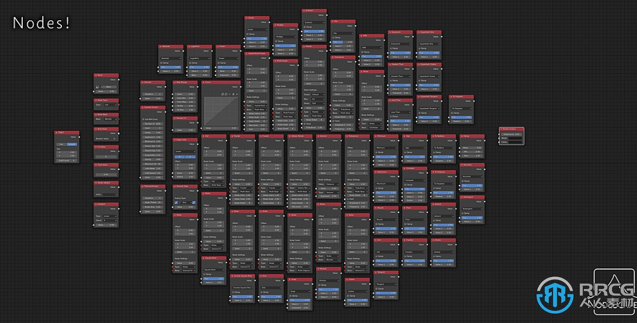 NodeScapes节点式地形创建Blender插件V0.6版