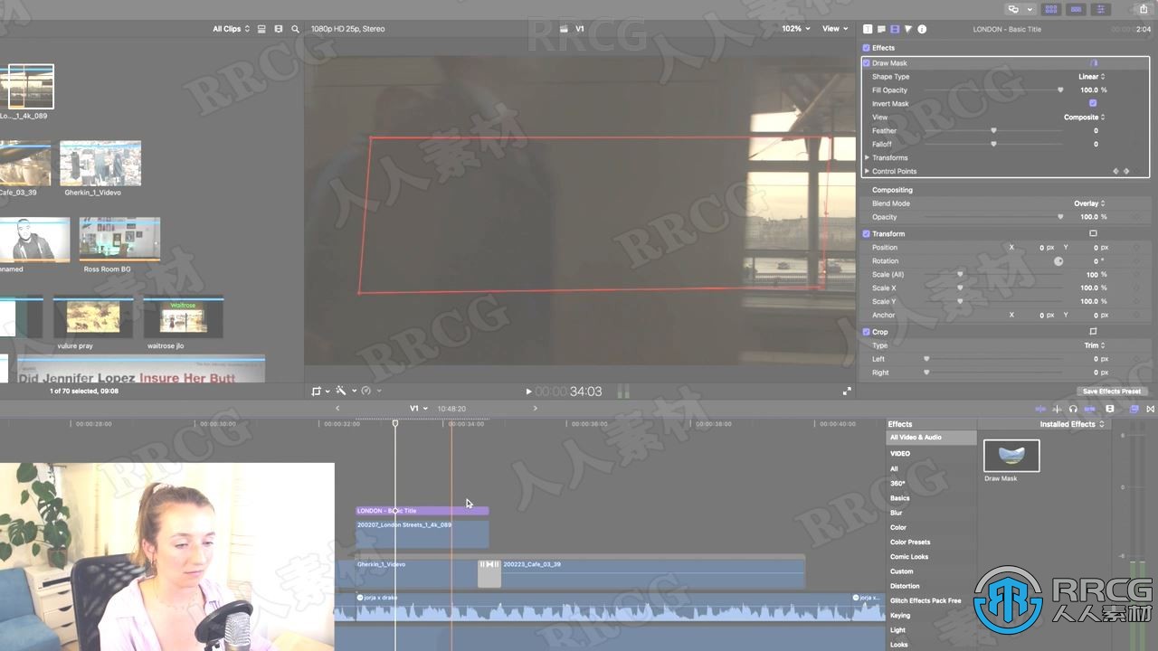 Final Cut Pro X初学者剪辑技巧工作流程视频教程