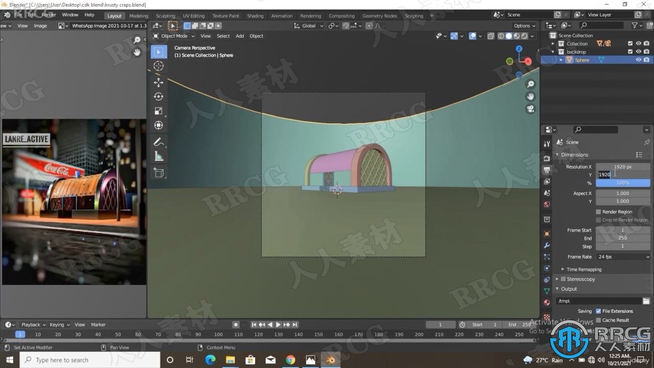 【中文字幕】Blender 3D环境场景制作基础训练视频教程