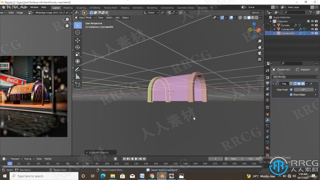 【中文字幕】Blender 3D环境场景制作基础训练视频教程