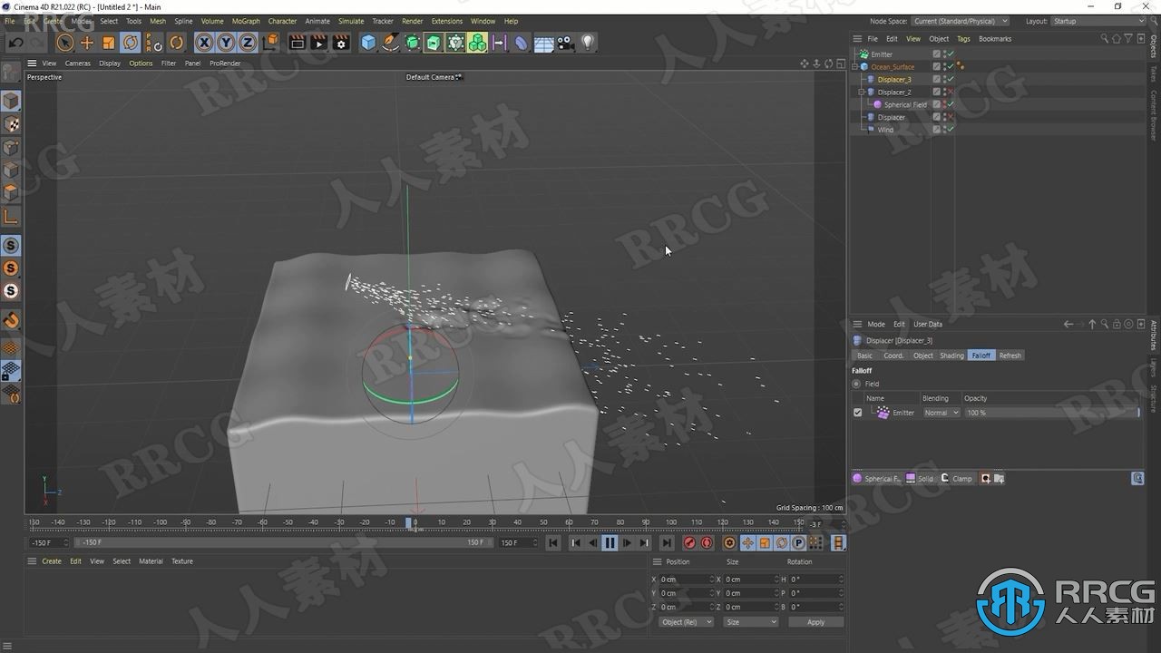 C4D浮游小船完整制作全流程视频教程