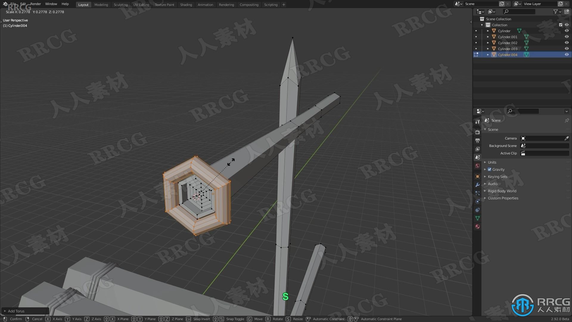 Blender初学者完全入门技术训练视频教程