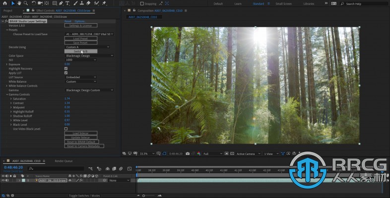 BRAW Studio Blackmagic RAW素材导入插件V2.5.0版