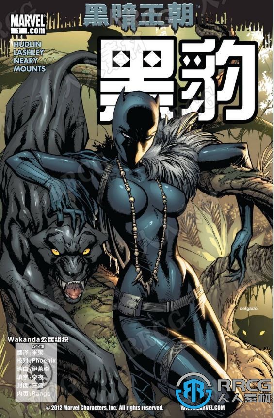 美漫《黑豹v5》全卷漫画集