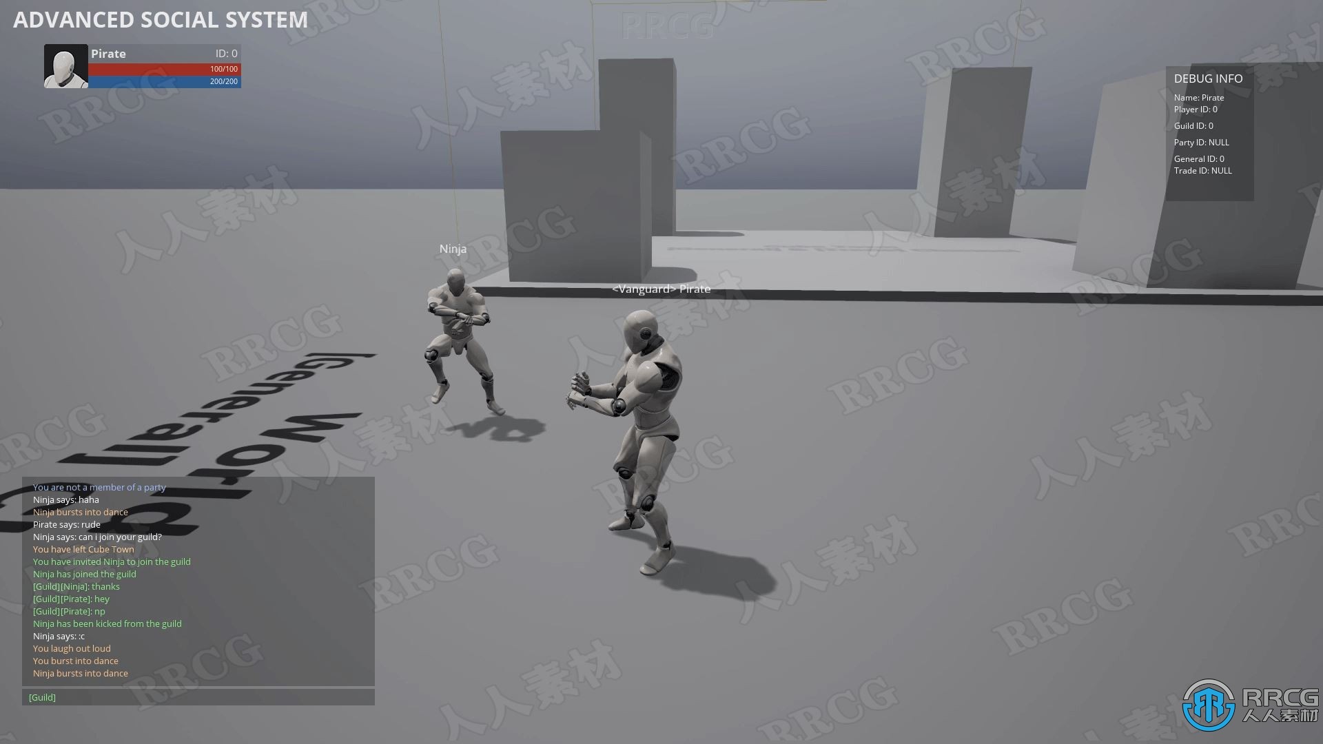 构建强大命令高级社交系统Unreal Engine游戏素材资源