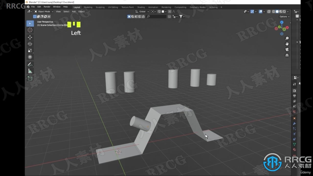 Blender 3D建模与附加组件功能技术训练视频教程