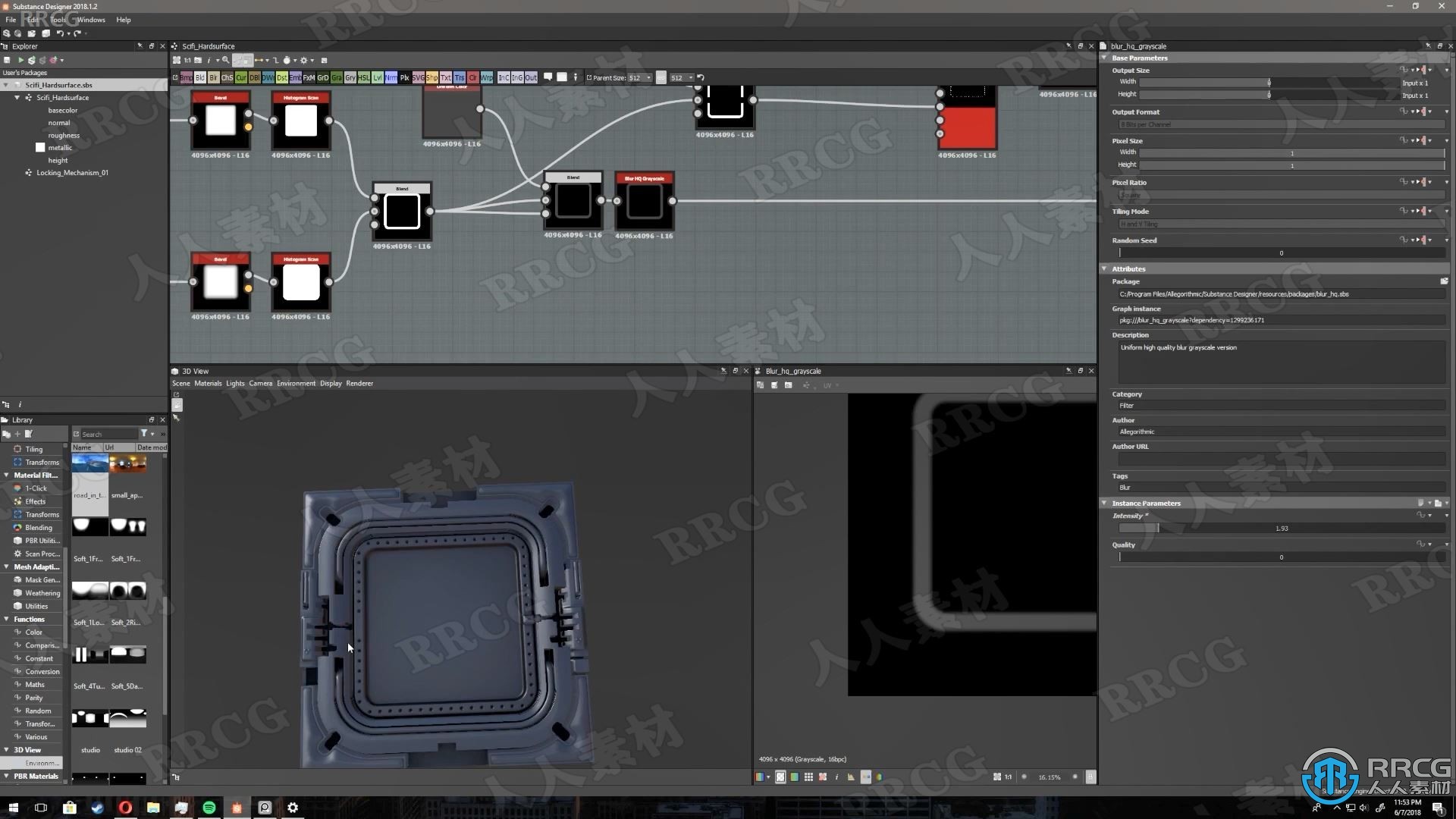 Substance designer逼真材质实例制作大师级视频教程